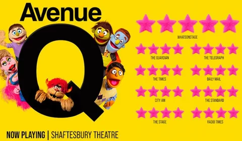 Avenue Q at Shaftesbury Theatre, London