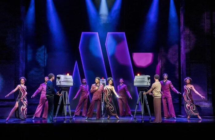 The cast of Ain't Too Proud in London