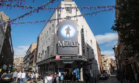 Cambridge Theatre Exterior