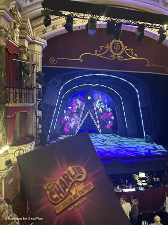 New Wimbledon Theatre Dress Circle B7 view from seat photo