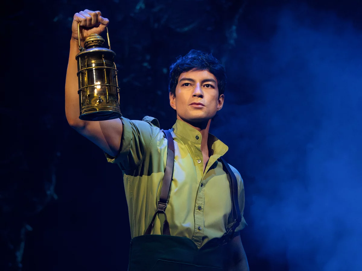 Carl Man as Fiyero in the Broadway production of Wicked