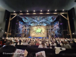 Gershwin Theatre Orchestra Q110 view from seat photo