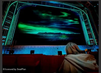 Broadway Theatre Orchestra B110 view from seat photo