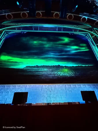 Broadway Theatre Orchestra A108 view from seat photo