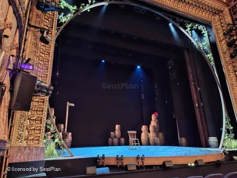 Theatre Royal Haymarket Stalls F18 view from seat photo