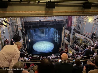 Aldwych Theatre Grand Circle H24 view from seat photo