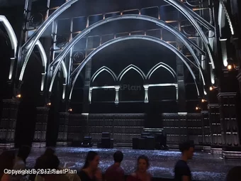 Palace Theatre Stalls C11 view from seat photo
