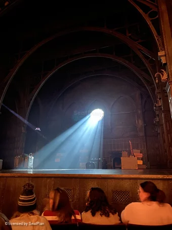 Palace Theatre Stalls B10 view from seat photo