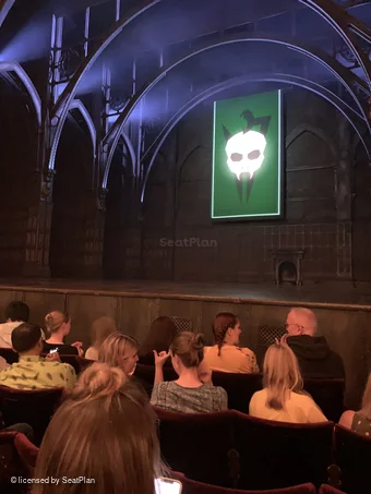 Palace Theatre Stalls C8 view from seat photo