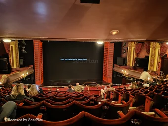 Phoenix Theatre Dress Circle K17 view from seat photo