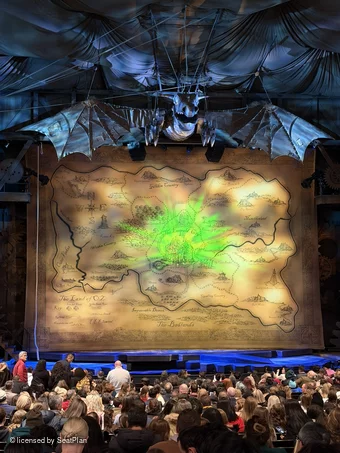 Gershwin Theatre Orchestra T104 view from seat photo