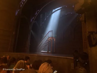 Palace Theatre Stalls C7 view from seat photo