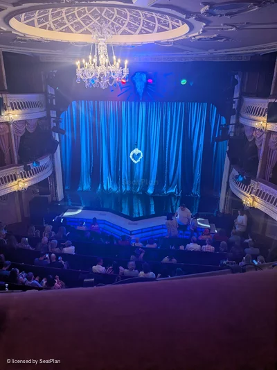 Criterion Theatre Upper Circle A15 view from seat photo