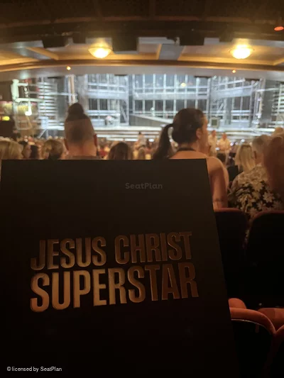 London Palladium Stalls XX9 view from seat photo