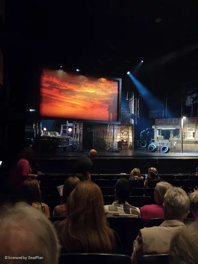 Sadler's Wells Stalls G29 view from seat photo