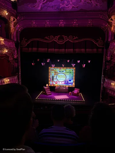Apollo Theatre Dress Circle D15 view from seat photo