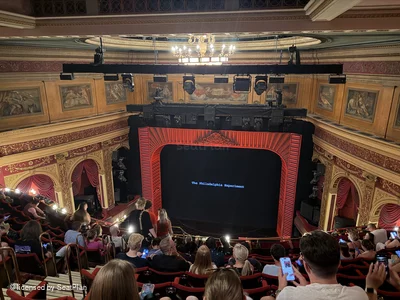 Phoenix Theatre Grand Circle F11 view from seat photo